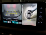 バックカメラもあるので後退時も安心です。視点も切り替えができて便利です。