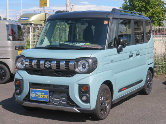 スペーシアギアハイブリッド(HYBRID) XZDSBSII 純正アルミホイール LEDヘッドラ