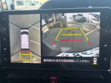 パノラマモニターで後退も楽です!