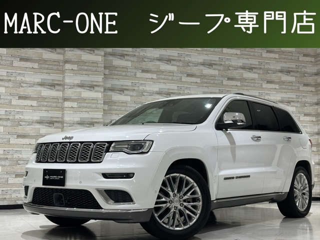 グランドチェロキーサミット 4WD1年保証付/正規ディーラー車/サンルーフ/黒