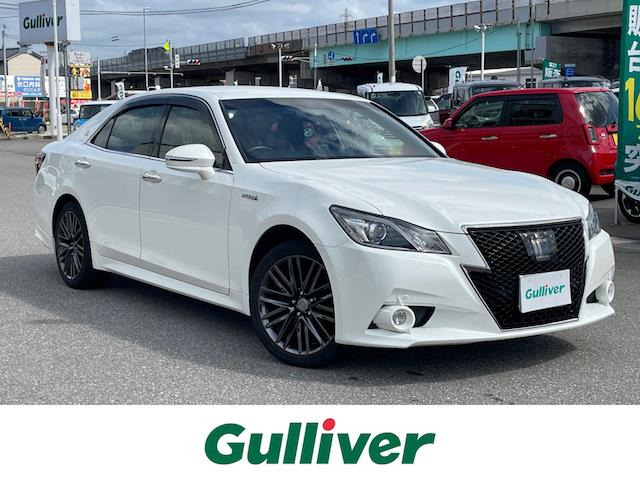 クラウンハイブリッド 2.5 S Four 4WD4WD 本革シート