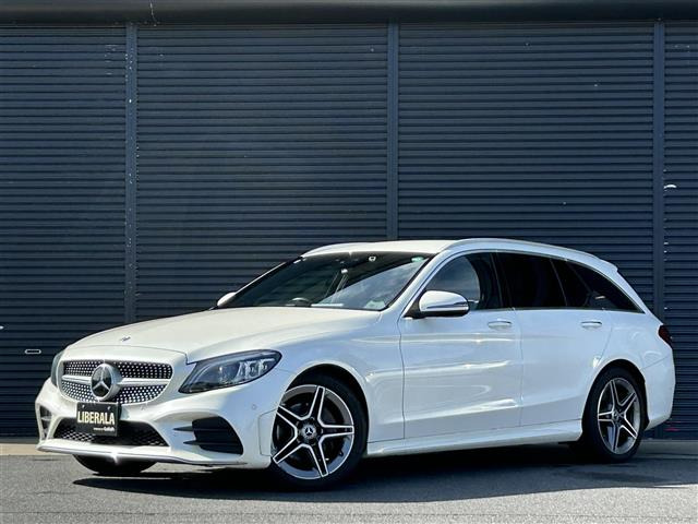 CクラスワゴンC220d アバンギャルド AMGライン本革シート 修復歴無し