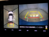 パノラミックビューモニターシステムが付いているので車の上から見た映像が確認できますよ。