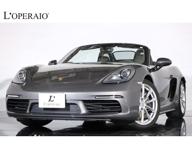 718ボクスター2.06MT 左ハンドル 2017年モデル アゲートグレ