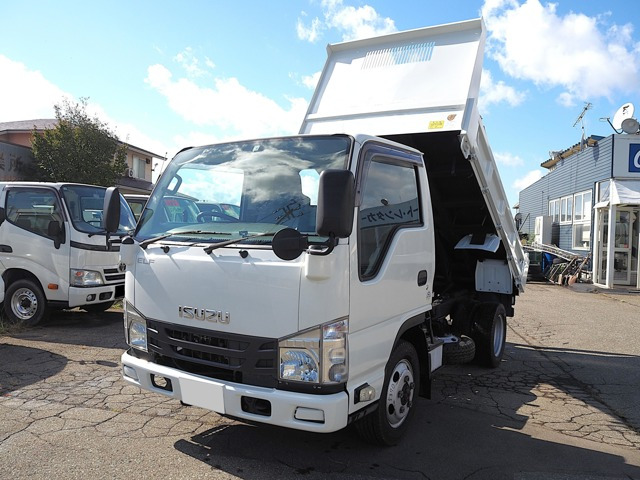 エルフ  3.0 強化ダンプ フルフラットロー ディーゼルターボ 4WD