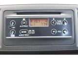 AM/FMラジオ、CDプレーヤー、外部入力端子装備