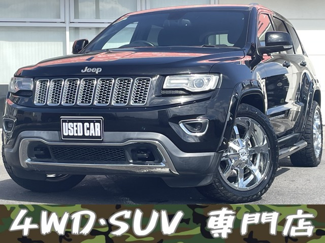 グランドチェロキーラレード 4WD20インチアルミ オーバーフェンダー ナビ