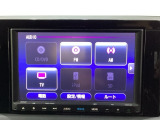 ワイド画面のナビゲーションはフルセグTV、インターナビ対応のGathers純正メモリーナビを搭載しています。Bluetoothオーディオ機能がありますので、スマートフォンなどの音楽も再生できます。