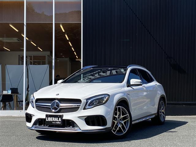 GLAクラス AMG GLA45 4マチック 4WD 4WD 本革シート