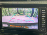 【バックカメラ】駐車時に後方がリアルタイム映像で確認できます。大型商業施設や立体駐車場での駐車時や、夜間のバック時に大活躍!運転スキルに関わらず、今や必須となった装備のひとつです!