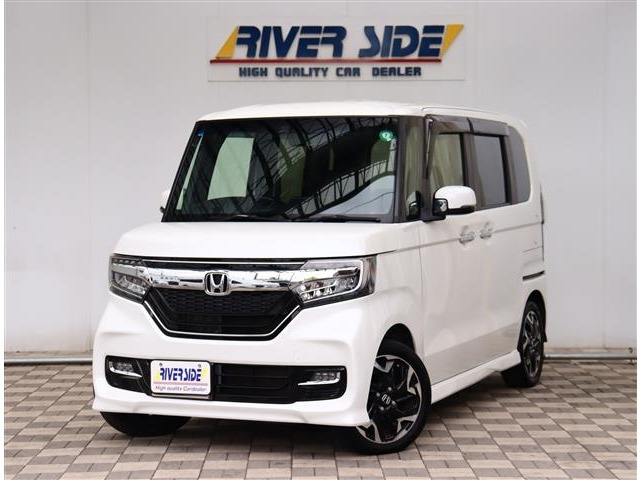 N-BOXカスタム G L ターボ ホンダセンシング 社外8インチナビ ホンダセンシング レー