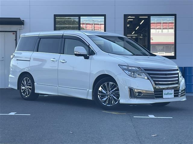 エルグランド 2.5 ライダー ブラックライン 黒本革シート 本革シート ワンオーナー