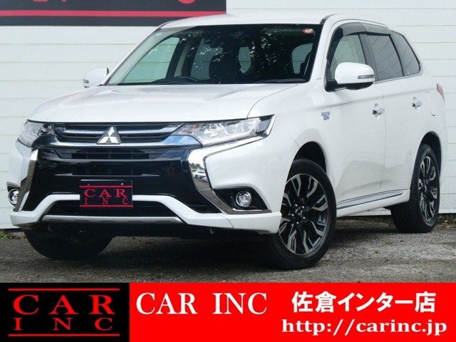 アウトランダーPHEV 2.0 G プレミアムパッケージ 4WD 4WD 衝突軽減 レーダークルコン...