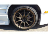 レイズCE28・17インチアルミホイール・R32キャリパーローター