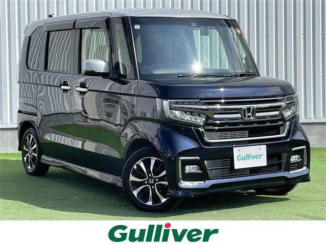 N-BOXカスタムL コーディネートスタイル本革シート 修復歴無し