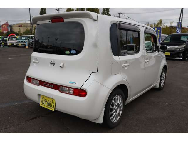 日産 キューブ 1.5 15X Vセレクション 1年保証付 走行距離無制限 の