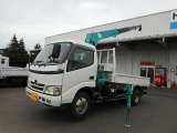 ディーゼル、4WD、マニュアル、ABS、平、クレーン4段、ラジコン、3トン、荷台内寸約:L353&times;W178&times;H37