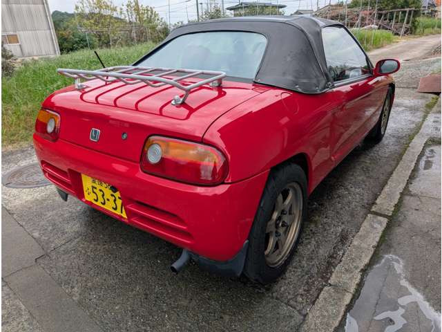 ホンダ ビート の中古車詳細 (改ざん車両, レッド, 愛媛県, 95万円