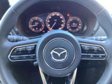 ハンドルも手にしっくり馴染み、握りやすくしっかり車の情報が伝わってきます。