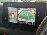 空から車を見たような「アラウンドビューモニター」!車の周りが一目で確認できるので、小さなお子様や障害物があっても安心して乗ることができます♪