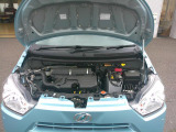 エンジンルームもクリーニング済み。エンジンのコンディションはもちろん良好です。