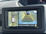 パノラマモニター★車両の前後左右に搭載された4つのカメラにより車を上から見下ろしているような映像をナビに表示★確認しずらい周辺も状況を把握できます!★