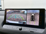 アラウンドビューモニター。車を上から見下ろしているかのような映像で周囲を確認し、スムーズな駐車をアシストしれくれます。