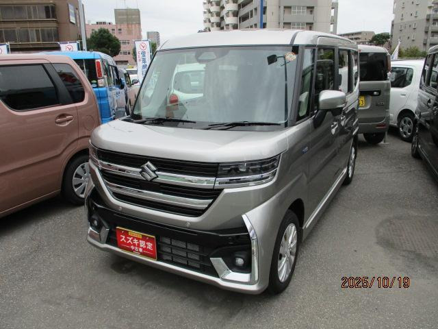 スペーシアカスタム ハイブリッド(HYBRID)  GS 禁煙元試乗