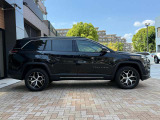 台形ホイールアーチもJeepの伝統の一つです。