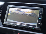 バックカメラも搭載!