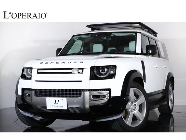ディフェンダー130 X ダイナミック SE 3.0L D350 ディーゼル 4WD1オナ ホワイトレザー 純正20インチOPAW パ