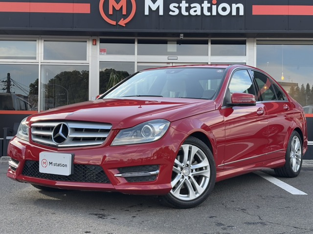 CクラスC180 ブルーエフィシェンシー アバンギャルドワンオーナー キーレスゴー 純正ナビフル