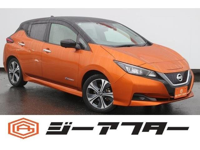 リーフX Vセレクションワンオーナー ツートンルーフ 純正9型ナ