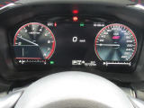 12.3インチフル液晶メーター。運転に必要な情報をわかりやすく表示しています