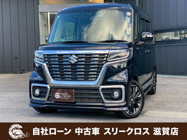 スペーシアカスタム ハイブリッド(HYBRID)  XSターボ 自社 ローン&自社リース取...