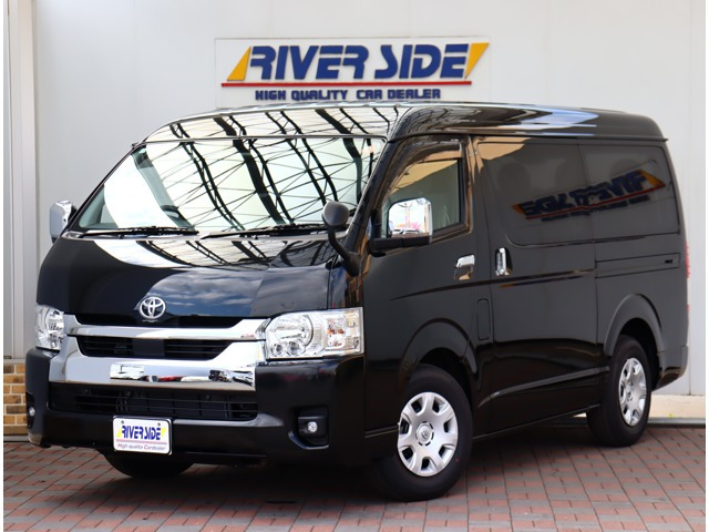 ハイエース2.7 GL ロング ミドルルーフ登録済未使用車 デジタルインナーミラー