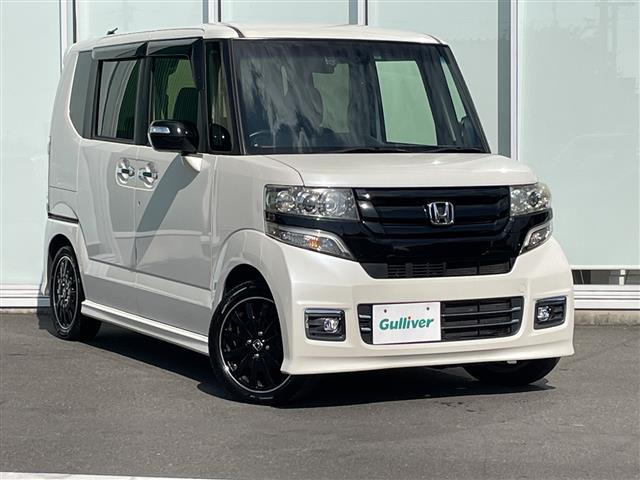 N-BOXカスタム G ターボ SSパッケージ ブラックスタイル ワンオーナー 修復歴無し