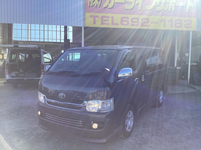 ハイエースバン3.0 スーパーGL ロング ディーゼル2型 新品タイミングベルト ローダウン