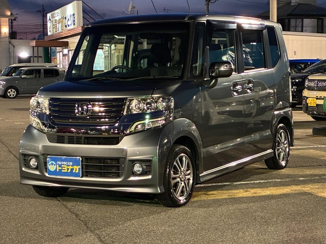 N-BOX+カスタムG 車いす仕様車ナビ TV バックカメラ ETC 雹凹
