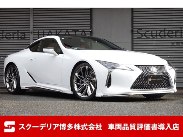 LC500h Lパッケージモデリスタエアロ 21インチアルミ マーク