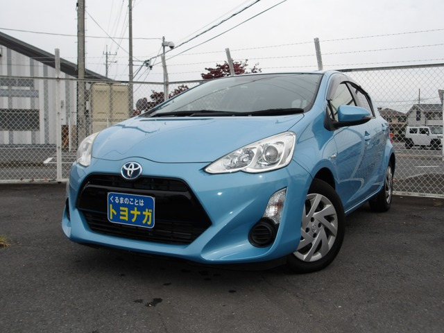 アクア 1.5 S 純正7インチSDナビ/ワンセグTV/Bluetooth対