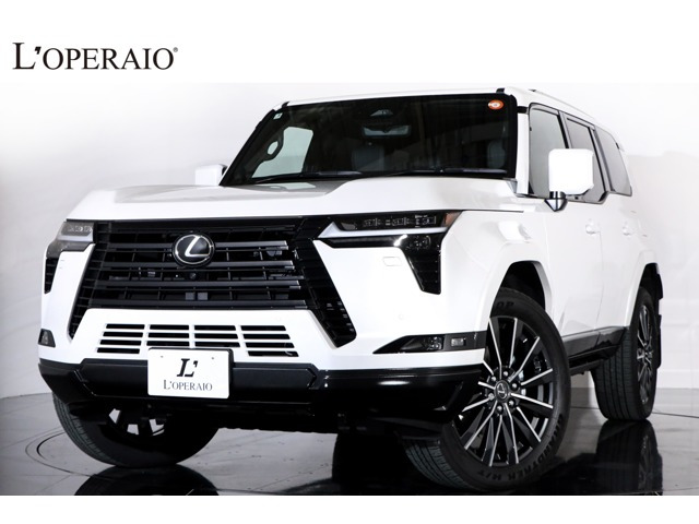 GX550 バージョンL 4WD1オーナー 走行750km 黒革 パノラマルーフ