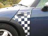 こちらがチェックメイト専用のパネルとなっています!さすが新車からかなりの年月が経過しているので少し褪せてしまっていますが、むしろこれが味になってていい感じですよね(^^)