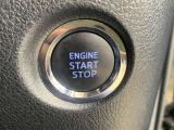 エンジンの始動も停止もスイッチひとつ。