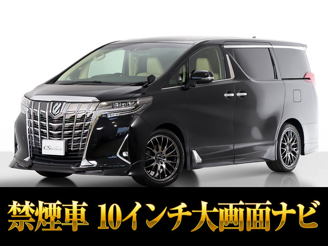 アルファード2.5 GTRDフルエアロ RAYS19AW 10インチナビ