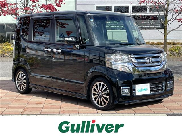 N-BOXカスタムG ターボ Lパッケージ 4WD修復歴無し