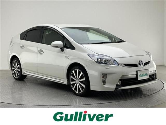 プリウスPHV1.8 G本革シート 修復歴無し