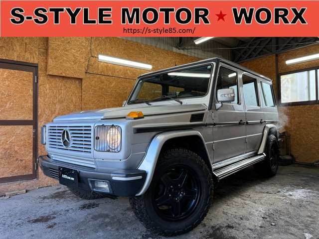 Gクラス G320 ロング 4WD AMGアルミ クリアガラス