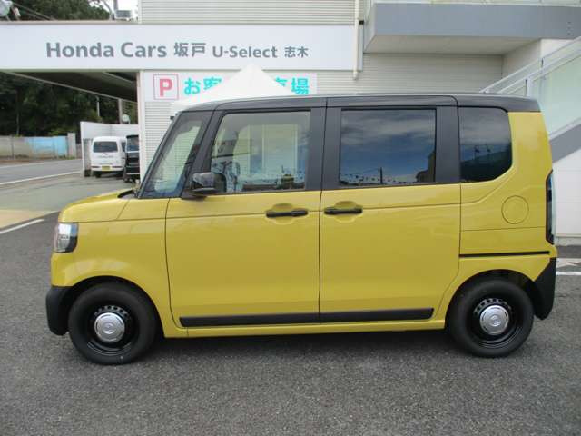 ホンダ N-BOX ジョイ 2トーン の中古車詳細 (900km, イエローブラック