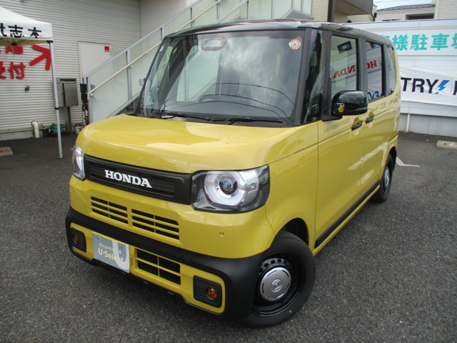 ホンダ N-BOX ジョイ 2トーン の中古車詳細 (8km, イエローブラック